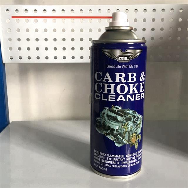 Limpiador de carburador potente y fuerte Spray 450ml Carb Choke Cleaner
