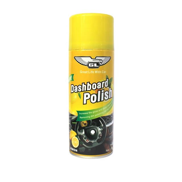 Dashboard spray cera limpia spray de tablero mejor esmalte para el interior del automóvil